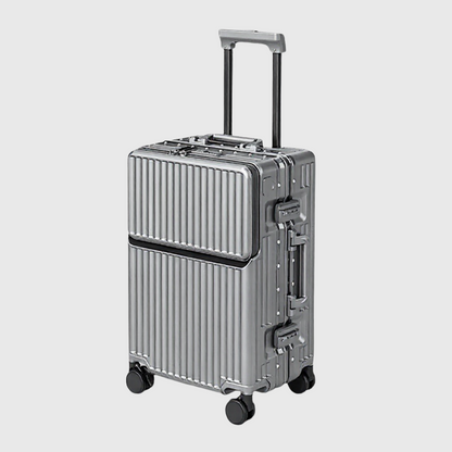 Valise cabine Hublot Premium 45L | Coque rigide, Fermeture sécurisée TSA, Grande Capacité, Roulettes pivotantes