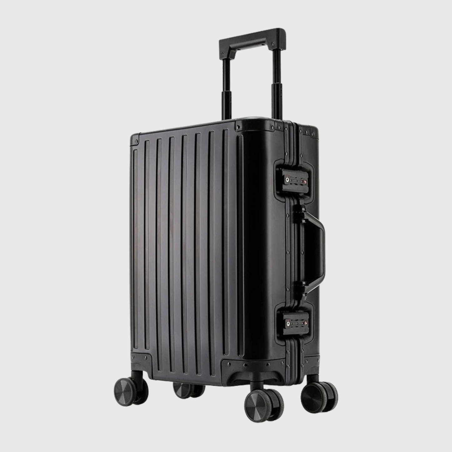 Valise cabine Stark | Coque rigide, Fermeture sécurisée TSA, Grande Capacité, Roulettes pivotantes