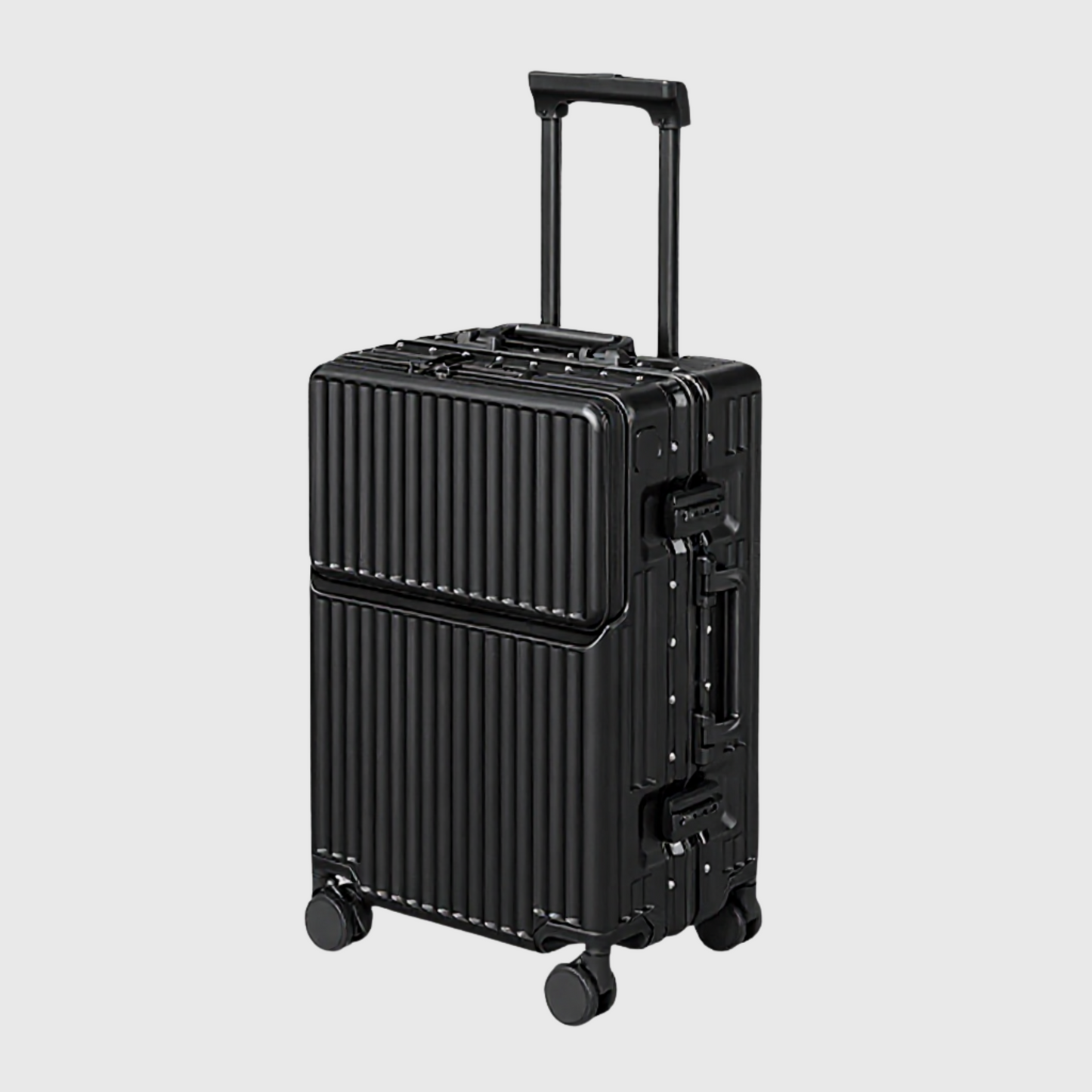 Valise cabine Hublot Premium 45L | Coque rigide, Fermeture sécurisée TSA, Grande Capacité, Roulettes pivotantes