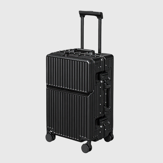 Valise cabine Hublot Premium 45L | Coque rigide, Fermeture sécurisée TSA, Grande Capacité, Roulettes pivotantes