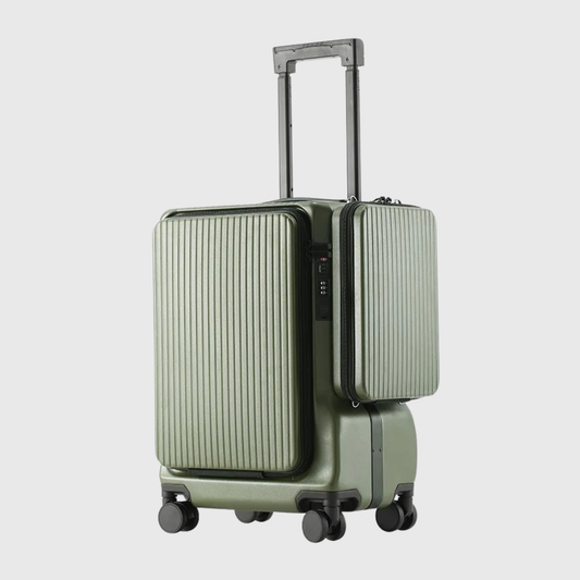Valise cabine Utility 2 | Coque rigide, Fermeture sécurisée TSA, Grande Capacité, Roulettes pivotantes